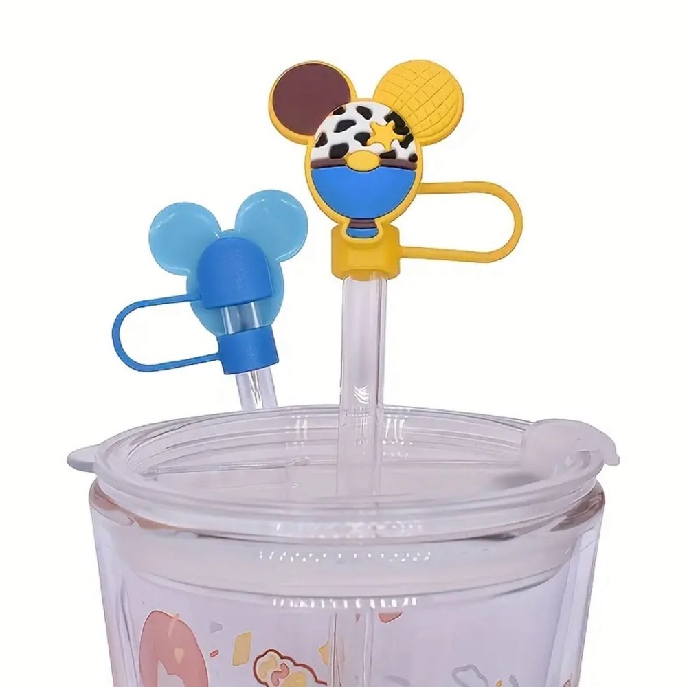NIP Disney 10pc Straw Toppers - Picture 8 of 8